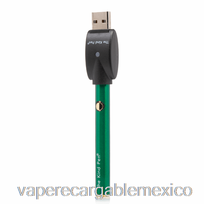 Vape Recargable The Kind Pen Vv 510 Hilo Batería Verde Oro